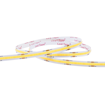 336led/M COB Led Strip Light 3000K อุณหภูมิสี DC12/24V IP20 เรต CRI สูง