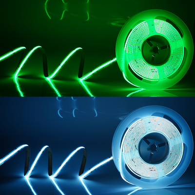 RGB COB LED Strip Light UL ลงประกาศ 24V สีเปลี่ยนหลายสี สําหรับแสงห้อง