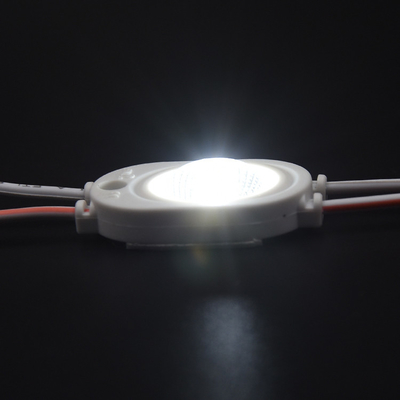 SMD2835 1 โมดูล LED พร้อมเลนส์ 180 องศา สําหรับกล่องแสงความลึก 50-100 มม และตัวอักษรช่อง