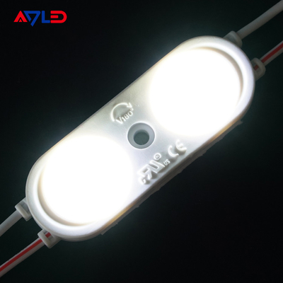 โมดูลแสงไฟ LED สีขาวเชิงเส้น UL CE RoHS 12V กันน้ำกลางแจ้ง 0.96W SMD 2835 สำหรับกล่องไฟ