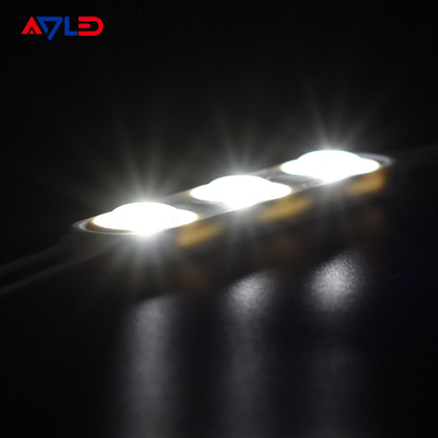 ไฟ LED โมดูลกันน้ำ 2835 12V 3 LEDs สีเดียว LED SMD LED โมดูลฉีด