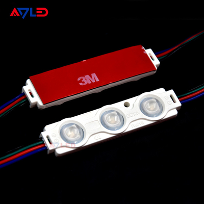 ไฟโมดูล RGB LED SMD 5050 ป้ายแบ็คไลท์กันน้ำ 3 เปลี่ยนสี 12 Volt