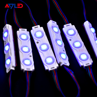 0.72W กันน้ํา แสงสว่างสูง SMD5050 โมดูล LED สําหรับ 80-180mm ความลึกกลาง Light Box