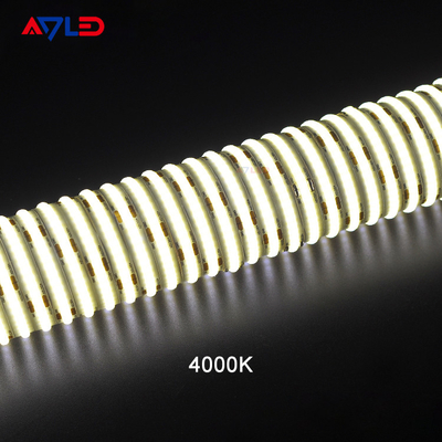 336LED ความหนาแน่นสูง COB LED Strip Light 24VDC โครงการปรับปรุงความยืดหยุ่น