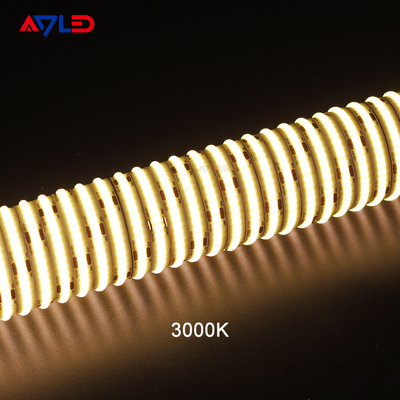 ความหนาแน่นสูง 336 LEDs / M โฟกเซบิล COB LED Strip Light ((Chip-On-Board) Light สําหรับกระเป๋าสตางค์, แสงชั้น