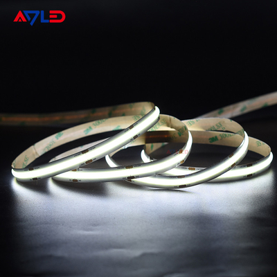 16.4 ฟุต Cuttable 504LEDS / M Dotless COB LED Strip Light สําหรับกระดาษกระดาษกระดาษห้องนอน