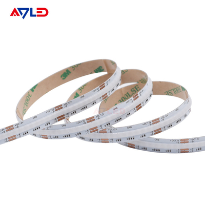 COB LED Strip 12V 810LEDs / m ความหนาแน่นสูง Soft Flexible COB RGB เทป LED Light