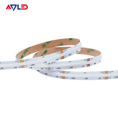 RGB CCT LED Strip 24v 3m กาวความหนาแน่นต่ำไฟ LED Strip แบบยืดหยุ่น 5 ม. ต่อม้วน