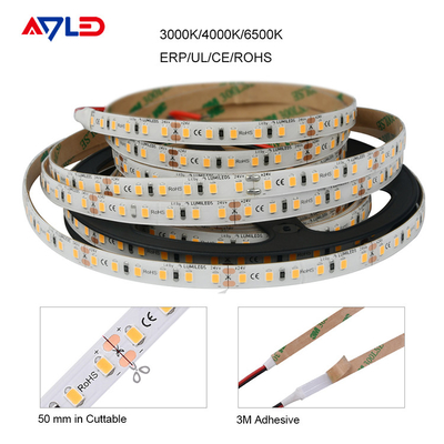 SMD 2835 Lumileds ไฟ ​​LED Strip หรี่แสงได้ 12V 24V กันน้ำได้กลางแจ้ง