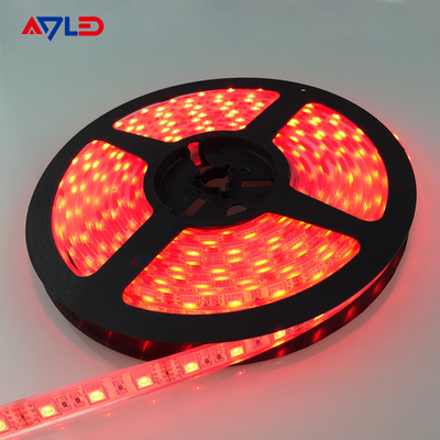 RGB 5050 สีแดง LED Strip Light, 60/m, กว้าง 10mm, โดย 5m Reel ขายปลีก