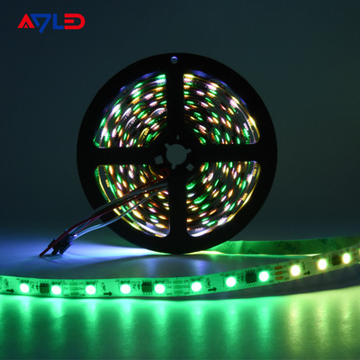 RGB 5050 พิกเซล LED Strip Tape Light Programmable Multicolor