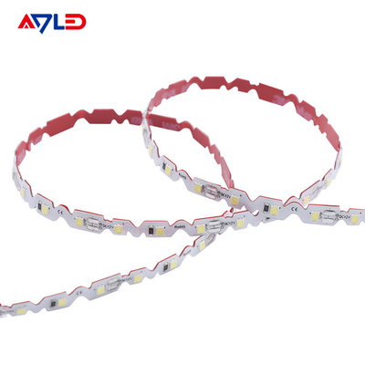 S shape Led Strip Zigzag RGB Led Tape Ribbon Strip แสงสําหรับโฆษณา ป้ายฟรี Twistable