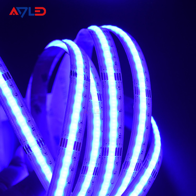 ไฟ LED Strip สีภายนอก DC12V 24V Dotless RGB LED Strip Super Bright