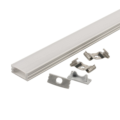 1706 LED อลูมิเนียม Extrusion Profile สําหรับ LED Strip เหมาะสําหรับภายในหรือภายนอก