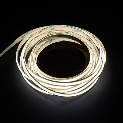 ความหนาแน่นสูง CCT สาย LED แบบยืดหยุ่น สาย LED COB ที่ปรับความหนา 5m 24v 640 LED / M