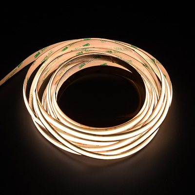 โปรเฟชั่นแนล 5m 10m 12v 24v CCT Cob Light Strip ในสต็อค Cob Led Strip