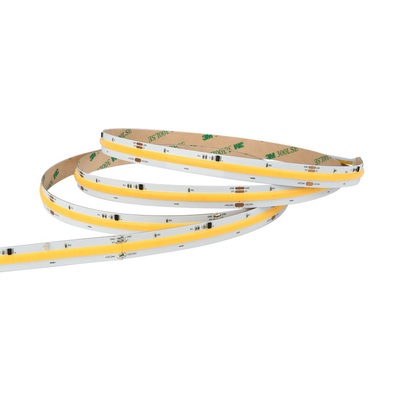 ความหนาแน่นสูงไร้จุดยืดหยุ่น 420 Led / m สีขาวบริสุทธิ์ดิจิตอล COB LED Strip Light