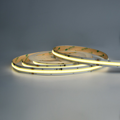 ความหนาแน่นสูงไร้จุดยืดหยุ่น 420 Led / m สีขาวบริสุทธิ์ดิจิตอล COB LED Strip Light