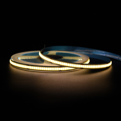 ไฟสตรีป LED COB ไม่มีจุด - 12V / 24V, 320 LED / เมตร CE &amp; RoHS รับรองความหนาแน่นสูง