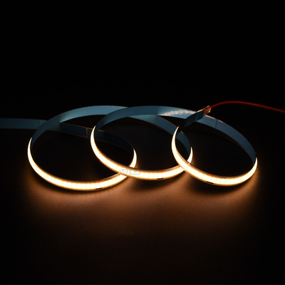 สูง CRI90 ฟเล็กซ์ 320LEDs รีล To Reel COB LED Strip DC24V 21W / M COB LED เส้นเส้นแสง