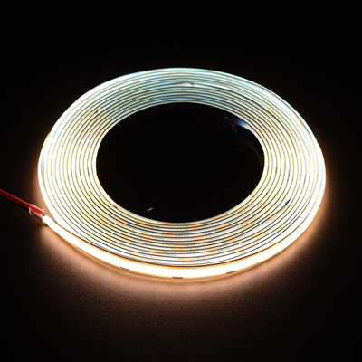 Reel To Reel 480LEDS Cob เทปสเต็ป 8 มิลลิเมตร Pcs บอร์ด 10W / M ไม่มีจุด LED สเต็ปแสง