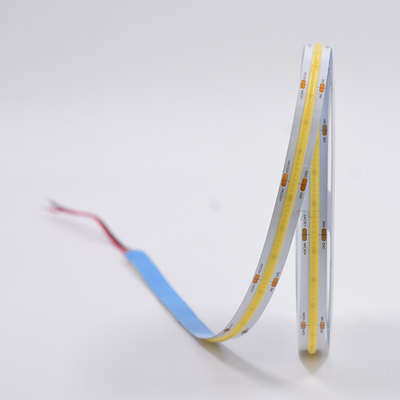 LED Strip Light Dimming Custom COB LED Strip ราคาทํางาน Led Cob 3000K สีขาวอบอุ่น