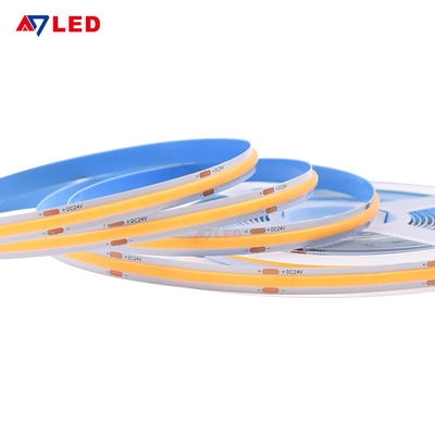 สาย LED สีขาว/ดํา PCB COB สาย LED 528 LED ต่อเมตรและประสิทธิภาพ 100LM / W