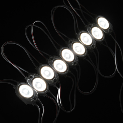 5 ปีอายุการใช้งานภายนอก / ภายใน กันน้ํา DC12V 1W 1 ชิป สีขาว 2835 SMD LED Module