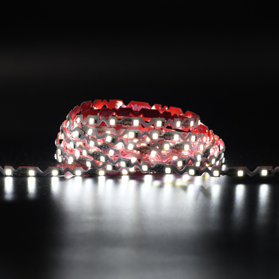 Zig Zag Led Tape Light Bendable S Shape 6500K สาย LED ขาว สําหรับป้ายขนาดเล็กในภายในและภายนอก