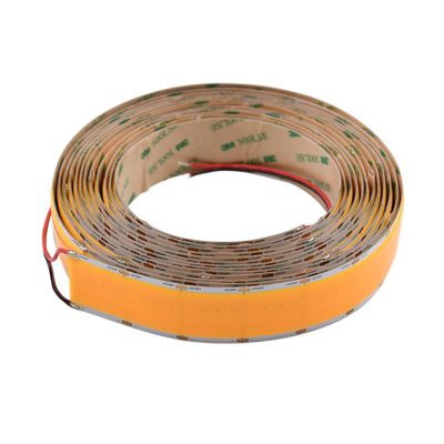300LSE Self Adhesive IP20 Free Arbitrary Bending Super Bright High Density Linear Flexible Cob Tape 1600 Leds สายดัดที่มีความสว่างสูง