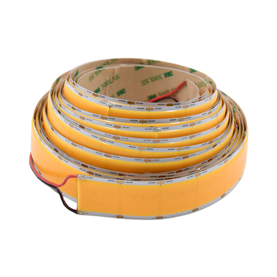 สายความหนาแน่นสูง สายความยืดหยุ่น COB LED Strip CRI 90+ ต่อม้วน 5000 มม กว้าง 6500K สีขาว 4600LM / M ขายร้อนในยุโรป
