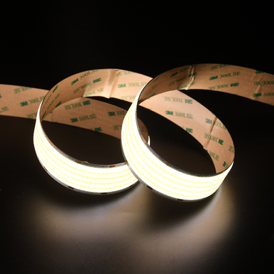 ADLED 30MM pcb board 1600leds เทป LED แบบยืดหยุ่น DC24V สาย COB 90 CRI แบบยืดหยุ่นแบบเดียวกัน 40w / M