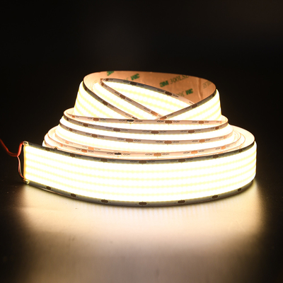 ADLED 30MM pcb board 1600leds เทป LED แบบยืดหยุ่น DC24V สาย COB 90 CRI แบบยืดหยุ่นแบบเดียวกัน 40w / M