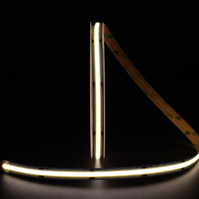 12V หรือ 24V สาย LED COB ที่ยืดหยุ่น ด้วย LED ความหนา 528 และตัวเลือกอุณหภูมิสีหลายสี