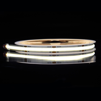 สาย LED COB มีชิป 528 ชิป ความกว้าง 8 มิลลิเมตร และ 3000k 4000k และ 6500k ตัวเลือกสีสําหรับบิล์ดผ้าม่าน
