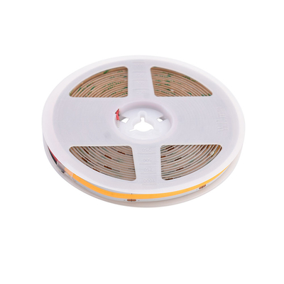 ความสว่างสูง CRI สูง (90-98) สเตรป COB มี 528 ไลด์ต่อเมตร ความกว้าง 10 มม แสงเทป LED DC24V