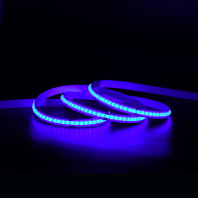576LEDs/m COB RGB LED Strip Light 3 ปี การรับประกัน DC24V 10mm PCB Borad IP20/IP65