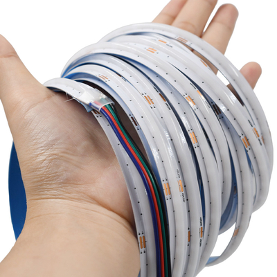 สายไฟกระเป๋าสตางค์เทป Led และสายไฟเทป COB (ชิปบนเครื่อง) 576 leds RGB LED Strip Light