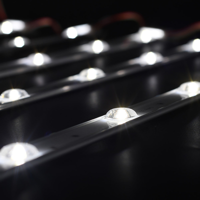 UL CE ROHS ได้รับการอนุมัติความยาวที่กำหนดเอง 24v 12LEDs/m การสะท้อนกระจายแถบ led ที่ปรับแต่งผู้ผลิตเน้น backlit