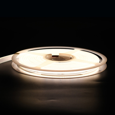10mm PCB COB LED Strip 480 LEDs IP20/IP67 กันน้ํา DC12V/DC24V CRI 90 ความกว้าง PCB 8MM