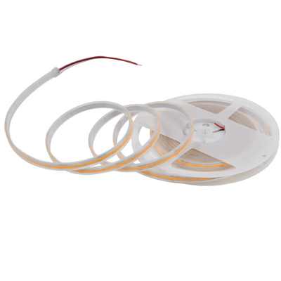 10mm PCB COB LED Strip 480 LEDs IP20/IP67 กันน้ํา DC12V/DC24V CRI 90 ความกว้าง PCB 8MM