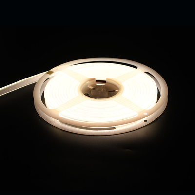 COB DC24V แสง LED แผ่นยืดหยุ่น 480leds / m รีล To รีล สีขาว อุณหภูมิ IP20 เรตพร้อมการรับประกัน 3 ปี