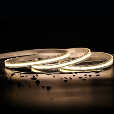 8MM PCB Width Flexible COB LED Light Strips พร้อม 480 LED และการรับรอง CE RoHS UL