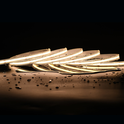 8MM PCB Width Flexible COB LED Light Strips พร้อม 480 LED และการรับรอง CE RoHS UL
