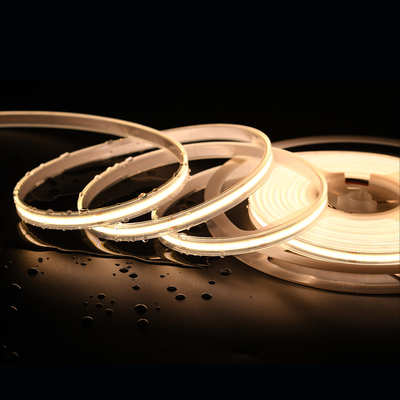 1000LM ความสว่าง COB LED Strip RGB RGBW 3000K 4000K 6000K ตัวเลือก 480 LEDs / m CRI 90-95 5m Rolls