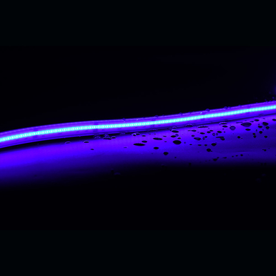 COB RGBIC LED Strip พิกเซลที่ติดต่อได้ DC 24V RGB RGBW แสงเทปยืดหยุ่น 896LEDs / m สมาธิ COB LED Strip