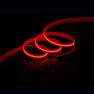 IP20 Rgbw Rgb Cob Led Strip Light 12V 24V พิกเซล อ่อนโยนออกอากาศ สามารถติดต่อได้ Cob led strip
