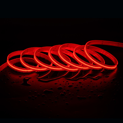 แสงสตรีป LED 16w คุณภาพสูงเทป 3M สีสันฉลาด 5m 12v 24v rgbw cob สตรีป LED