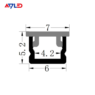 1m 2m 3m ADP-0606 โปรไฟล์อลูมิเนียมสําหรับแผ่นแสง LED