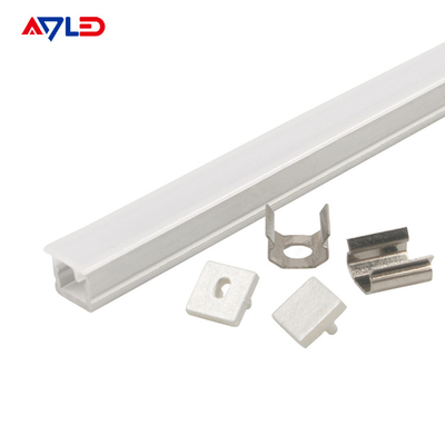 0606 โปรไฟล์ LED อลูมิเนียม โปรไฟล์ LED สเตรป ช่องแหล่งแหล่งแหล่งออกของเครื่องกระจายแสงสําหรับสเตรป LED